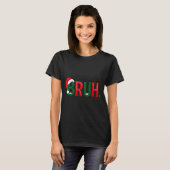 Funny Saying Bruh Meme Matching Teens Boys Men Chr Tシャツ (正面フル)
