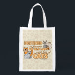 funny Saying Design未来の熱狂するな猫の女性 エコバッグ<br><div class="desc">猫の多くを持つ老婦人になるために予定される-猫好きまたは猫の熱狂者か。 それらの愛らしい猫ちゃんについて言っているおもしろいな猫。 かわいい子猫猫のイメージのグラフィック・デザインを用いる熱狂するな猫の女性および猫の蓄積者の発言/引用文。</div>