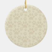 funny Saying Design未来の熱狂するな猫の女性 セラミックオーナメント (裏面)