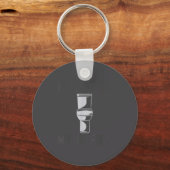 Funny Saying Gift Tee I'll Be In My Office Humor J キーホルダー (正面)