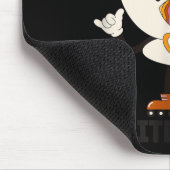 Funny Saying Groovy Elderly White Hipe  マウスパッド (コーナー)