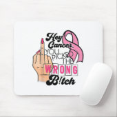 Funny Saying Hey Cancer You Cked The Wrong  マウスパッド (マウス)