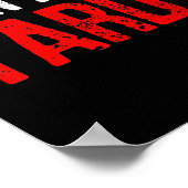 Funny Saying I Don't Feel Tardy Men Women  ポスター (角)