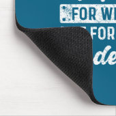 Funny Saying I'm Only Resnsible For What I Say Sar マウスパッド (コーナー)