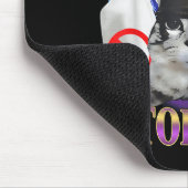 Funny Saying Lactose Intolerant Silly Cat Meme Cat マウスパッド (コーナー)