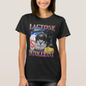 Funny Saying Lactose Intolerant Silly Cat Meme Cat Tシャツ (正面)