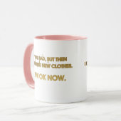 Funny Saying Modern Coworker Friend Shopping Quote マグカップ (正面左)