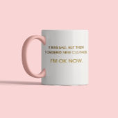 Funny Saying Modern Coworker Friend Shopping Quote マグカップ