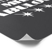 Funny Saying Mr Fabulous Descriptive  ポスター (角)