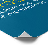 Funny Saying My Ex-husband Very Bad Would Not Reco ポスター (角)