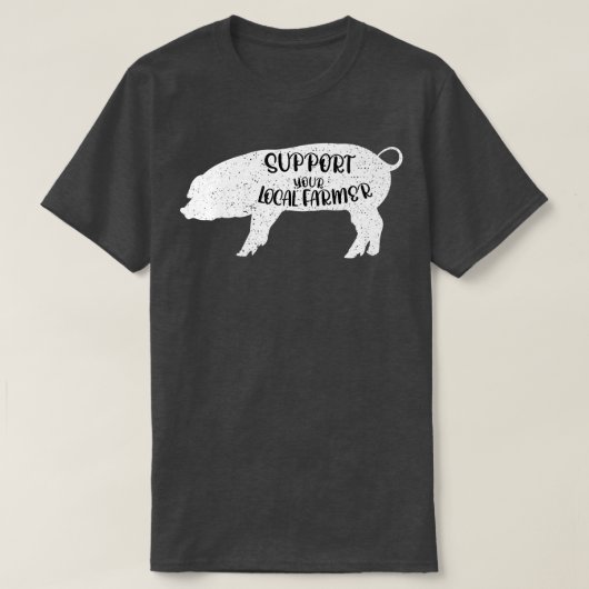 Funny Saying Pig Farmer Farm Animal Premium  Tシャツ (デザイン正面)