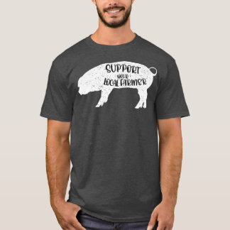 Funny Saying Pig Farmer Farm Animal Premium Tシャツ