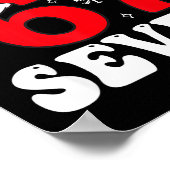 Funny Saying Six Seven Christmas 67 Meme Xmas Boys ポスター (角)