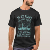 Funny Saying Statistically Significant Failure Lab Tシャツ (正面)