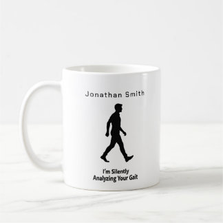 Funny Saying Walking Graphic Physical Therapy Gift コーヒーマグカップ