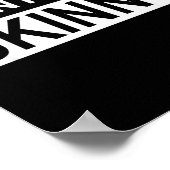 Funny Sayings I Identify As Skinny Jokes Sarcastic ポスター (角)