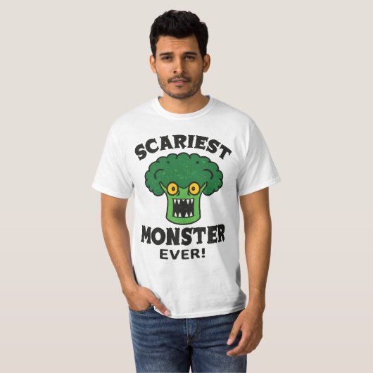 Funny Scariest Monster Ever Tシャツ (正面フル)