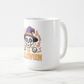 Funny Scary Halloween Coffe Mug コーヒーマグカップ (正面右)