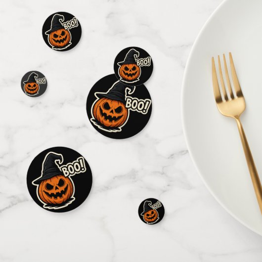  Funny & Scary Halloween Sticker  コンフェッティ (グループ)