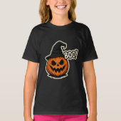 Funny & Scary Halloween Sticker Tシャツ (正面)