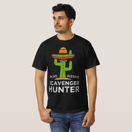 Funny Scavenger Hunt Saying For Adventure Hunter E Tシャツ (正面フル)