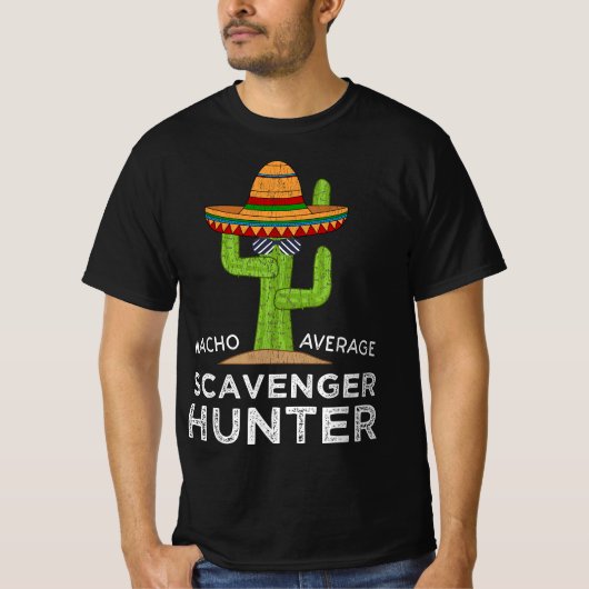 Funny Scavenger Hunt Saying For Adventure Hunter E Tシャツ (正面)