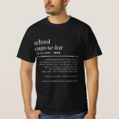 Funny School Counselor Gift Counseling Tシャツ (正面)