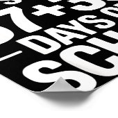 Funny School Countdown Saying Bruh Its My 67 33 ポスター (角)