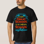 Funny School Custodian  Tシャツ (正面)