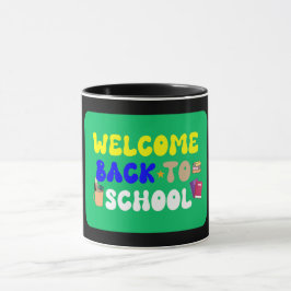 Funny School Mug - Mask to School 2025 マグカップ