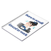 FUNNY SCHOOL NOTEBOOK FOR STUDENTS ノートブック (左側)