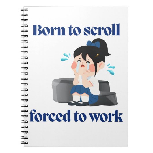 FUNNY SCHOOL NOTEBOOK FOR STUDENTS ノートブック (正面)