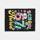 Funny School Nurse 67 Cute Medical Meme Design  フリースブランケット (正面(横))