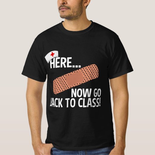 Funny School Nurse Medical Nursing Appreciation Da Tシャツ (正面)