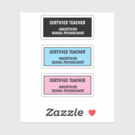 Funny School Teacher Life  シール