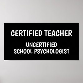 Funny School Teacher Life ポスター