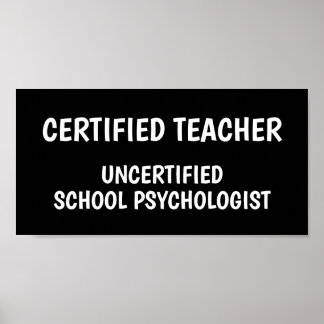 Funny School Teacher Life ポスター