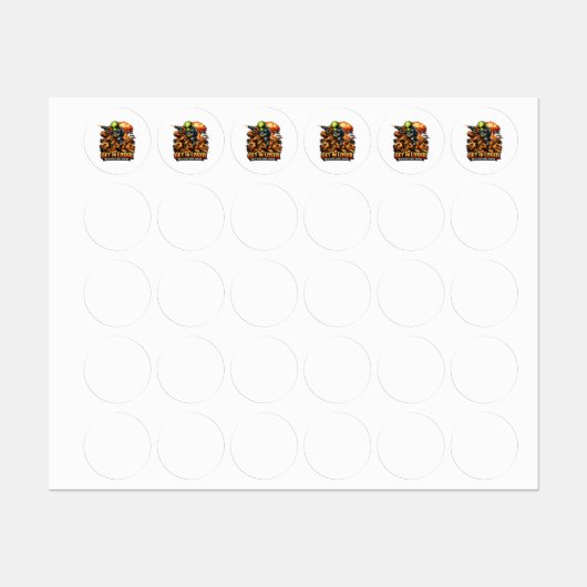 Funny Sci-Fi Fantasy Meme Art, Alien Riding Dinosa ラベル (シート)