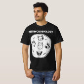 Funny Science Cat For Men Women Meow Microbiologis Tシャツ (正面フル)