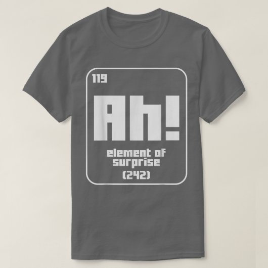Funny Science Chemistry Motivation Nerd Element Ge Tシャツ (デザイン正面)