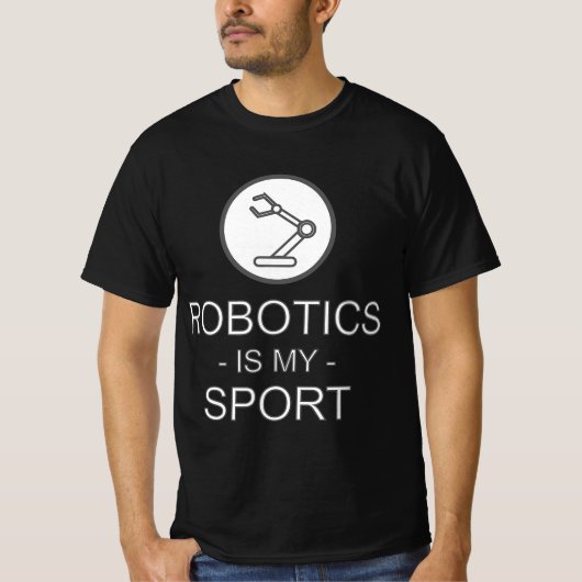 Funny Science Coding Coder Robotics Is My Sport Sa Tシャツ (正面)