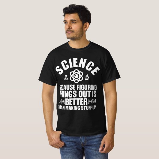 Funny Science Gift For Men Women Cool Science Teac Tシャツ (正面フル)