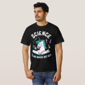 Funny Science Is Like Magic But Real Unicorn Funny Tシャツ (正面フル)