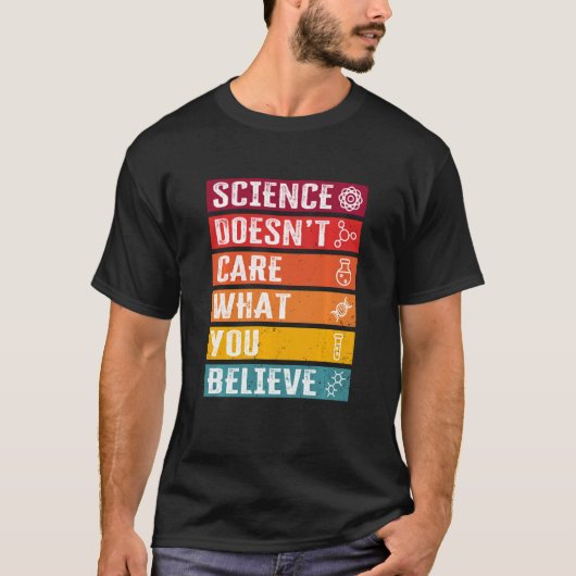 Funny Science Quote Science Teacher Scientist Tシャツ (正面)