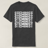 Funny Science Steminist Stem Technology Teacher 79 Tシャツ (デザイン正面)