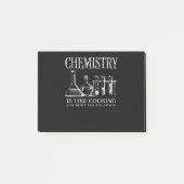 Funny Science Students Chemistry Is Like Cooking ポストイット (正面)