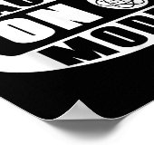 Funny Science Teacher On Mode Activated With Atom  ポスター (角)