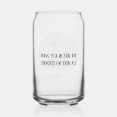 Funny Scorpio Zodiac Birthday Holiday ガラス缶 (裏面)