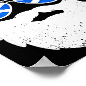 Funny Scottish Christmas Pajama Funny Matching Fam ポスター (角)