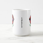 Funny Scramble Golf Dad Talk Birdie To Me Skulls コーヒーマグカップ (中央)